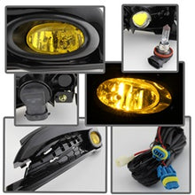 Load image into Gallery viewer, Honda-Civic-2013-2014-4Dr-Oem-Fog-Light-WSwitch-Yellow-Fl-Hc2013-4D-Y