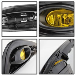 Honda-Civic-2013-2014-4Dr-Oem-Fog-Light-WSwitch-Yellow-Fl-Hc2013-4D-Y