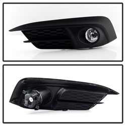 Honda-Civic-2016-2017-2DrCoupe-Oem-Fog-Light-WSwitch--Clear-Fl-Hc2016-2D-C