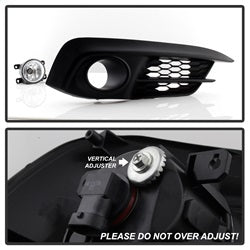Honda-Civic-2016-2017-2DrCoupe-Oem-Fog-Light-WSwitch--Clear-Fl-Hc2016-2D-C