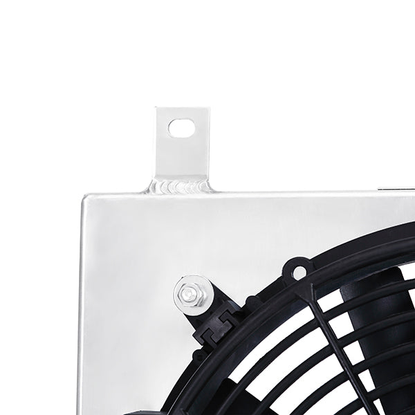 Honda-Civic-Performance-Aluminum-Fan-Shroud-Kit,-1992-2000,-Polished