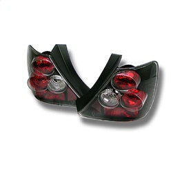 Honda-Civic-Si-03-05-Hatchback-3Dr-Euro-Style-Tail-Lights-Black-Alt-Yd-Hc03-3D-Bk