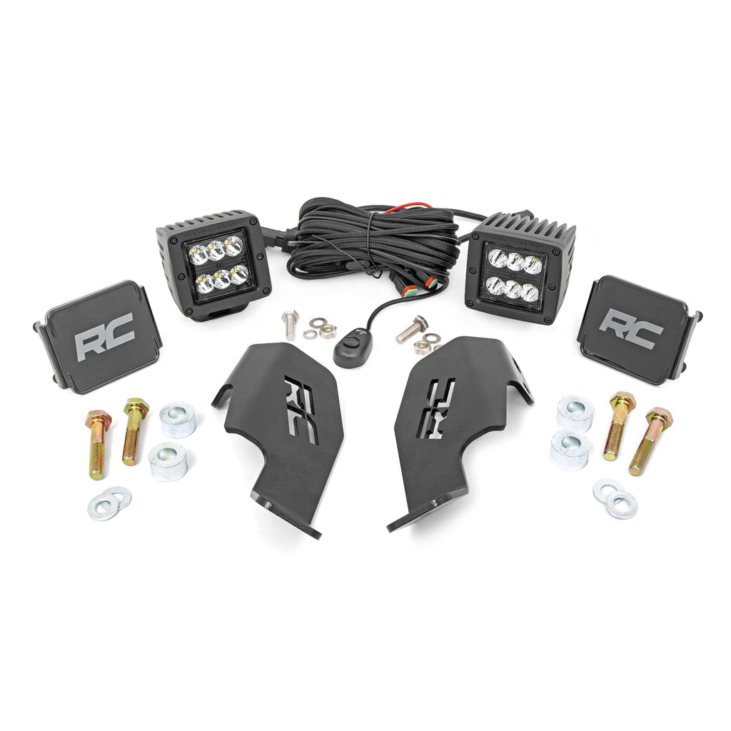 Honda-Dual-Led-Cube-Kit-(19-20-Talon-Black-Series)-Rough-Country