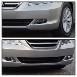 Honda-Odyssey-05-07-Oem-Fog-Lights-WSwitch-Smoked-Fl-Cl-Hody05-Sm