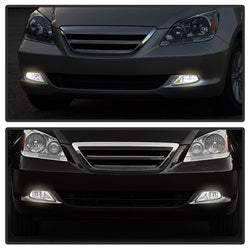 Honda-Odyssey-05-07-Oem-Fog-Lights-WSwitch-Smoked-Fl-Cl-Hody05-Sm