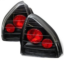 Load image into Gallery viewer, Honda-Prelude-92-96-Euro-Style-Tail-Lights-Black-Alt-Yd-Hp92-Bk