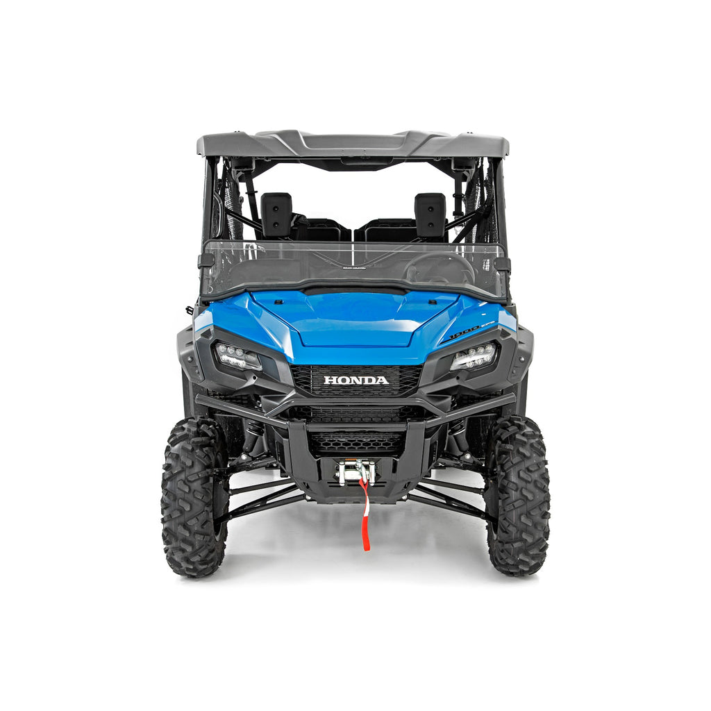 Honda-Scratch-Resistant-Half-Windshield-(16-20-Pioneer-1000)-Rough-Country