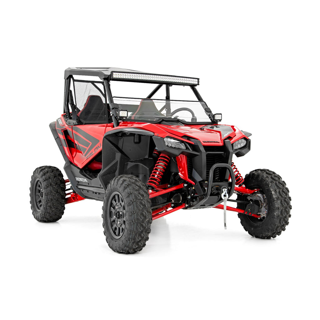 Honda-Scratch-Resistant-Half-Windshield-(2019-2020-Honda-Talon)-Rough-Country
