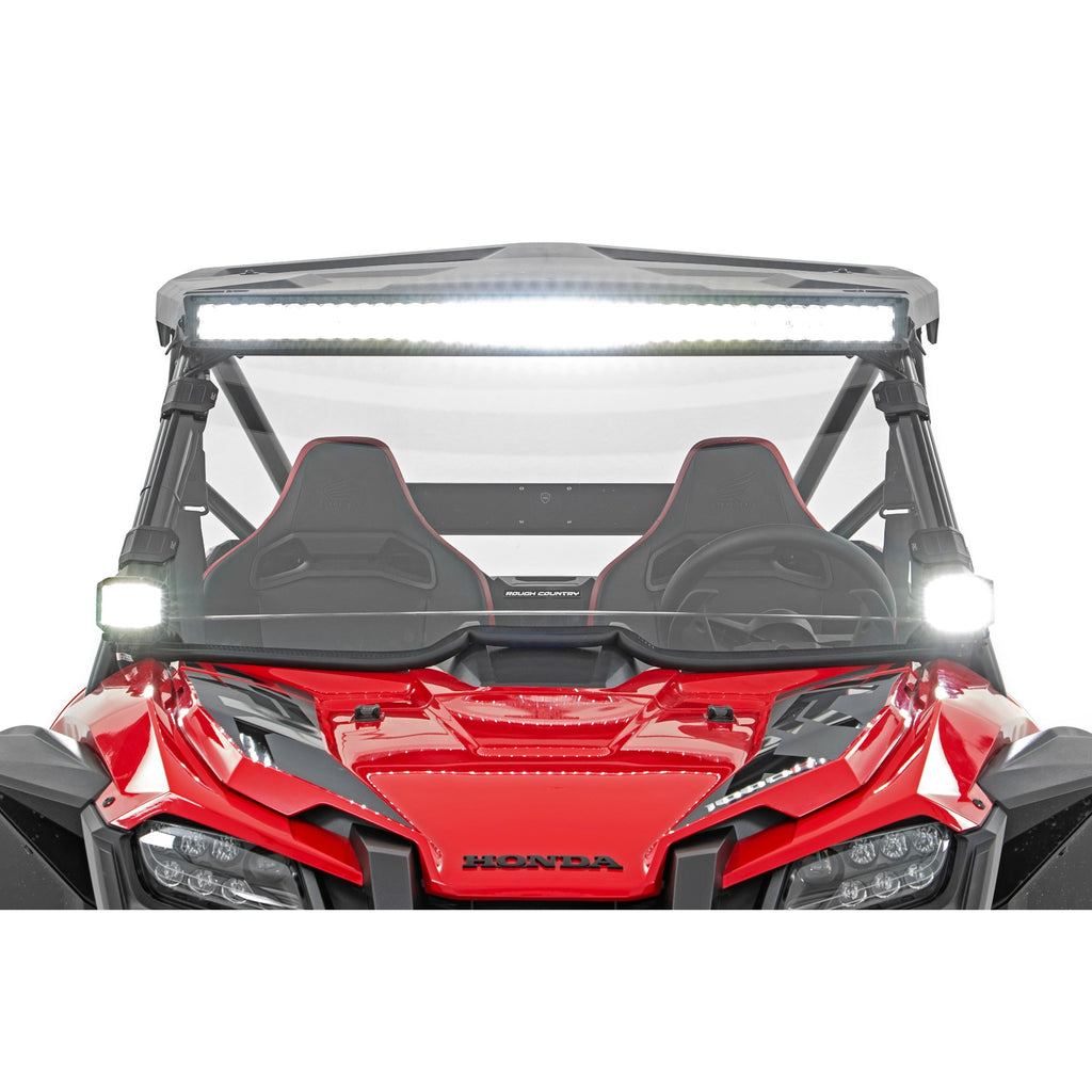Honda-Talon-Front-Facing-40-Inch-Chrome-Series-Drl-Led-Kit-(19-20-Talon)-Rough-Country