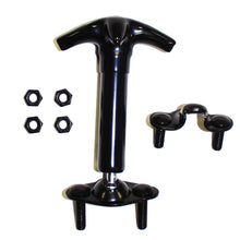 Load image into Gallery viewer, Hood-Catch-Kit,-Left-Or-Right,-Black,-Rubber-Coated
