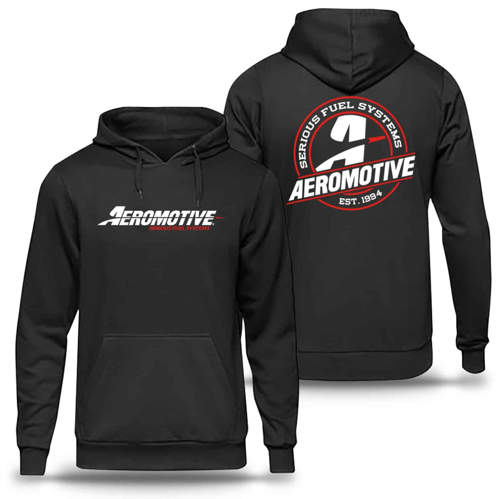 Hoodie,-5X-Large,-Black,-Aeromotive-Logo
