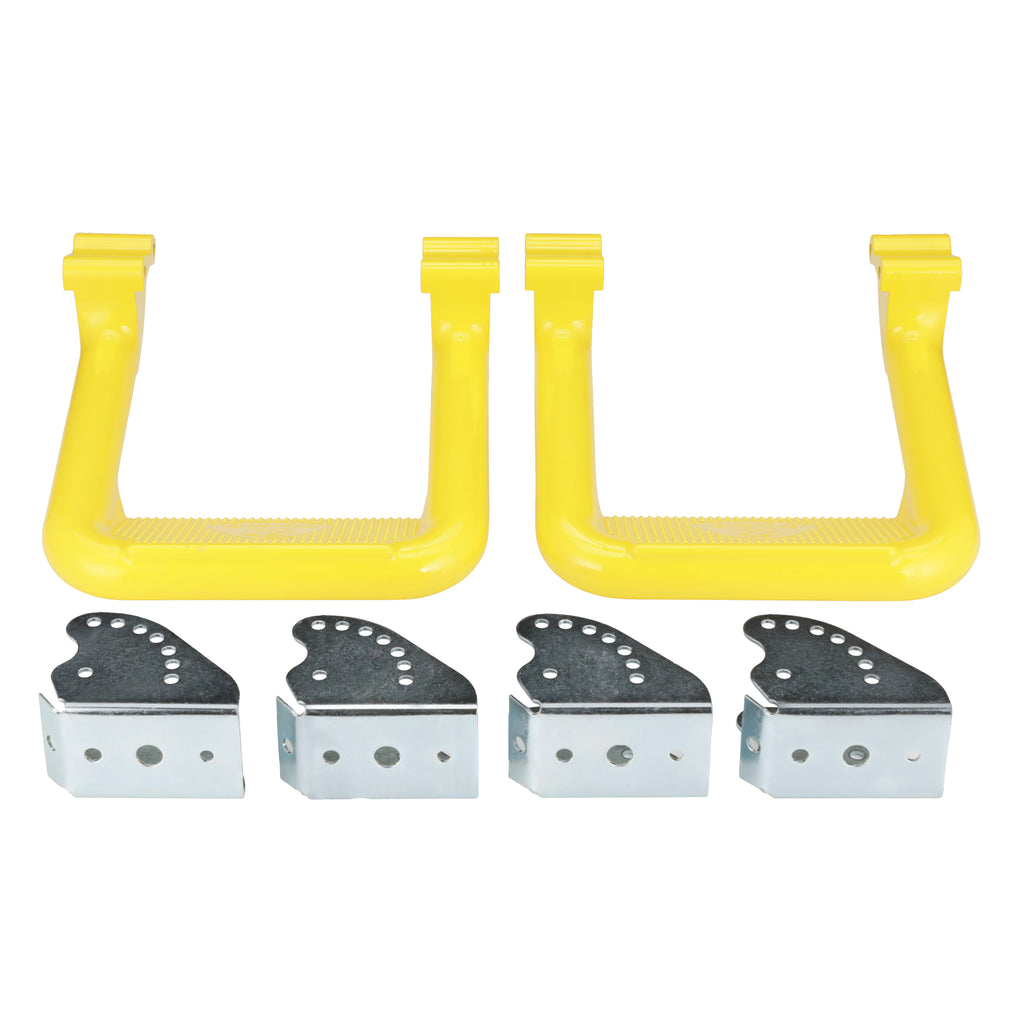 Hoop-Ii-Xp7-Safety-Yellow-Powder-Coat-Pair-Multiple-Vheicle-Applications