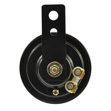 Load image into Gallery viewer, Horn-Bl-Blk-Disc-Ht-Mcycle-12V-Univ