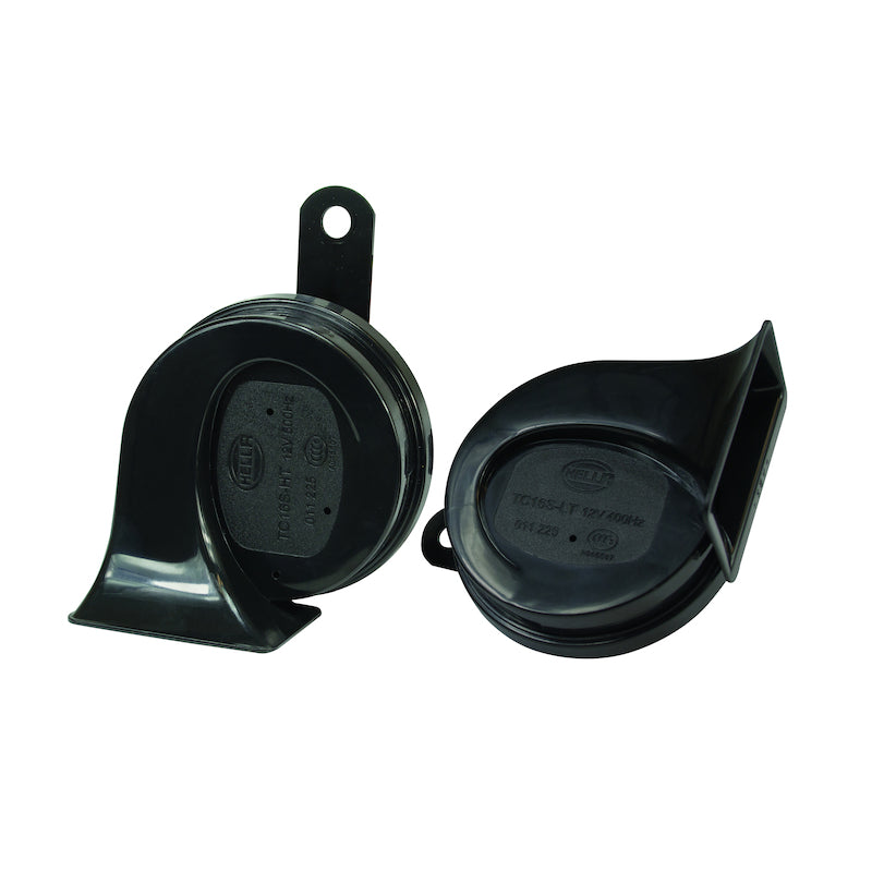 Horn-Kit-Bl-Blk-Trumpet-12V-Univ