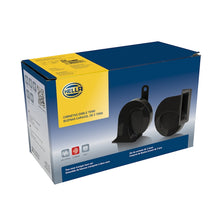 Load image into Gallery viewer, Horn-Kit-Bx-Black-Trumpet-24V-Univ