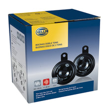 Load image into Gallery viewer, Horn-Kit-Bx-Blk-Disc-77Mm-12V-Univ