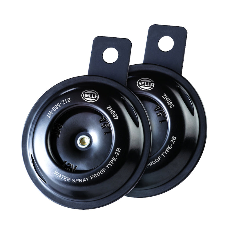 Horn-Kit-Bx-Blk-Disc-Mcycle-12V-Univ