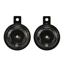 Load image into Gallery viewer, Horn-Kit-Bx-Blk-Disc-Mcycle-12V-Univ