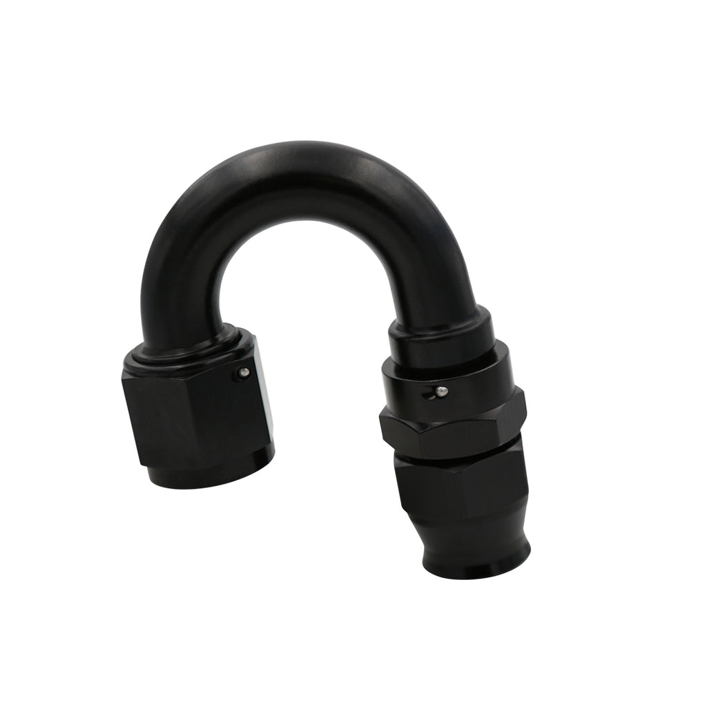 Hose-End,-Ptfe,-An-06,-180-Deg,-Blk-Andz