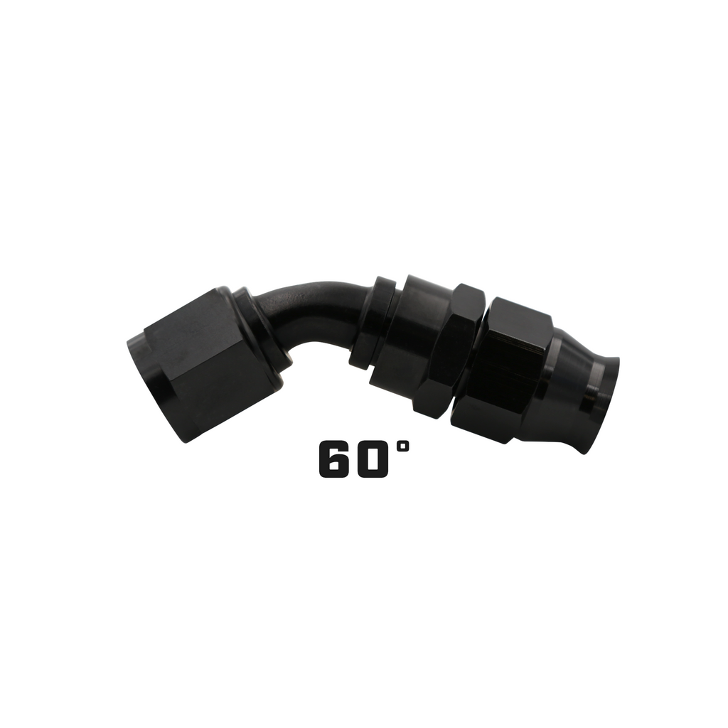 Hose-End,-Ptfe,-An-06,-60-Deg,-Blk-Andz