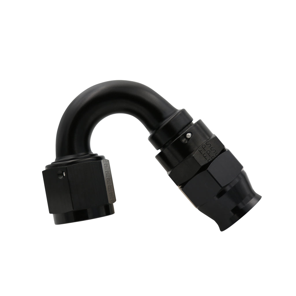 Hose-End,-Ptfe,-An-08,-150-Deg,-Blk-Andz