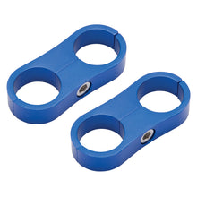 Load image into Gallery viewer, Hose-Separator-For-12-Braided-Hose-Blue-Anodize