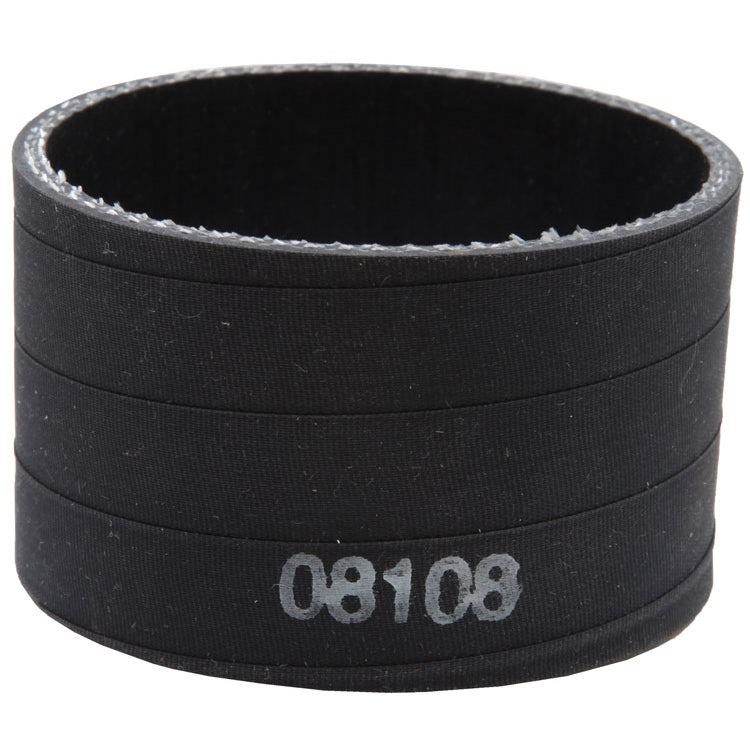 Hose;-2.63Id-X-1.75L-Black-Silicone