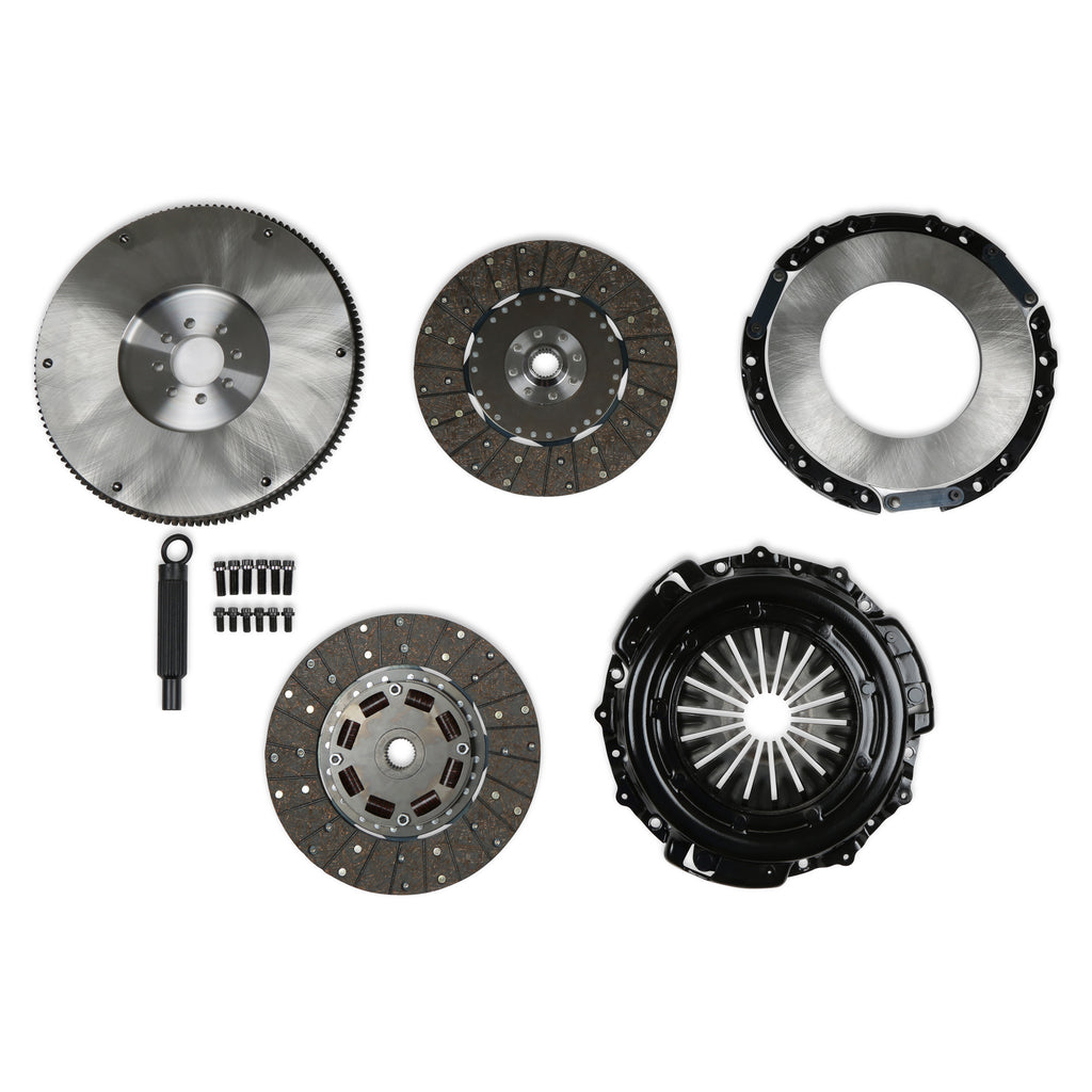 Hot-Street-Clutch-Kit-Mopar-Fits-Gen3-Hemi-Engines-W-8-Bolt-Crank-Dual-Disc-O