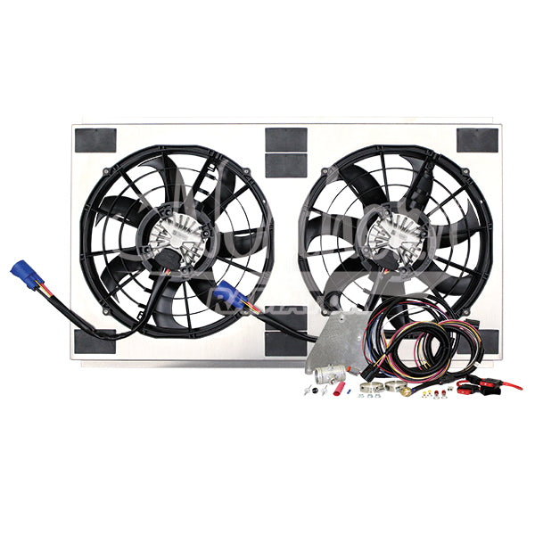 Hp-Brushless-Dual-14In-Fan--Shroud-Assembly