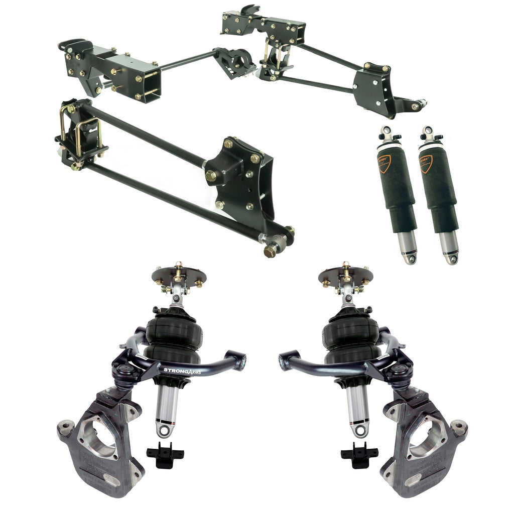 Hq-Air-Suspension-System-For-2014-2018-Gm-1500-W-Oe-Stamped-Steel-Or-Alu.-Arms.