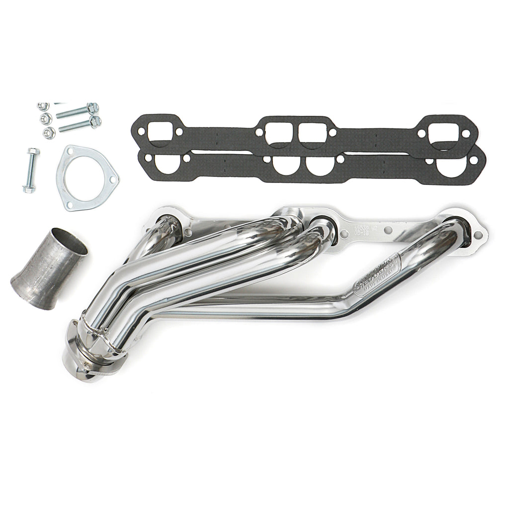 Htc-Coated-Engine-Swap-Headers;-1-12-In.-Tubes;-2-12-In.-Coll;-D-Port;-Shorty