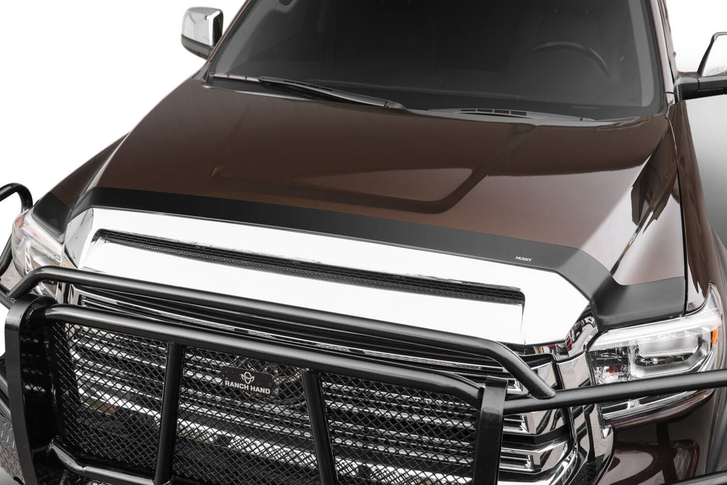 Husky Liners 2842094 Aeroskin Hood Protector; Smoke for Select Toyota Tundra