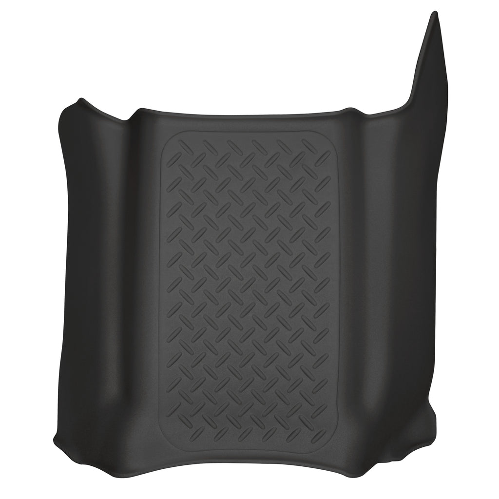 Husky-Liner-Black-Front-Center-Hump-Floor-Liner-;-19-21-SilveradoSierra-ExtendedCrew-Cab-1500-20-21-Hd