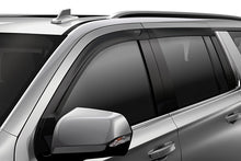 Load image into Gallery viewer, Husky Liners 2857092 Low Profile Ventvisor Deflector; Matte Black; Outside Mount; 4 pc. for Select Cadillac Escalade ESV, Chevrolet Suburban, GMC Yukon XL