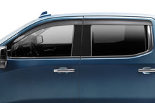 Load image into Gallery viewer, Husky Liners 2854110 Low Profile Ventvisor Deflector; Smoke; Outside Mount; 4 pc. for Select Chevrolet Silverado EV, GMC Sierra EV