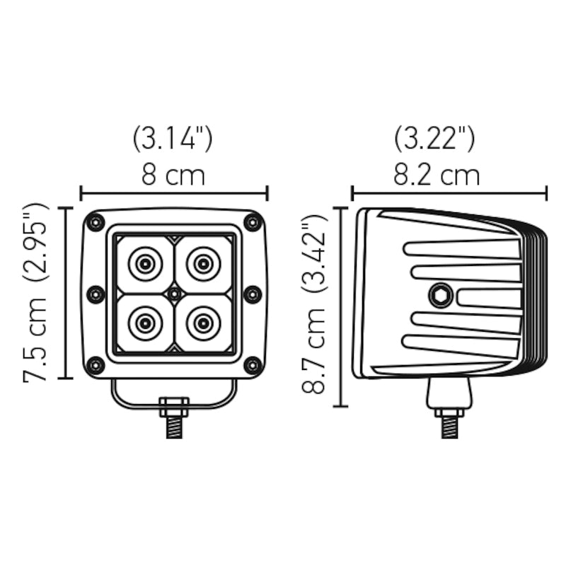 Hvf-Cube-4-Led-Off-Road-Kit---3.1In-12W-Flood-Beam