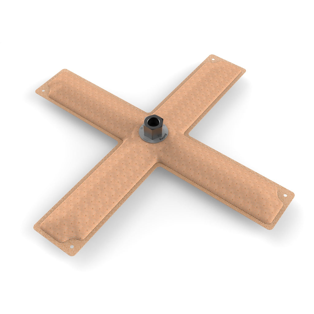 Hydramat-15X15-Cross-Center-Out-38-In-Npsf