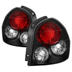 Hyundai-Santa-Fe-01-06-(01-04-Model-Use-3-Bulbs-Only)Euro-Tail-Lights-Blk-Alt-Yd-Hysf01-Bk