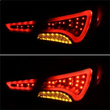 Load image into Gallery viewer, Hyundai-Sonata-11-13-Led-Tail-Lights-Light-Bar-Black-Alt-Yd-Hyson11-Led-Bk