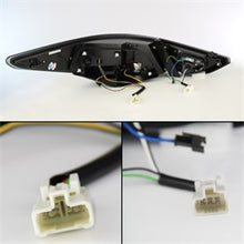 Load image into Gallery viewer, Hyundai-Sonata-11-13-Led-Tail-Lights-Light-Bar-Black-Alt-Yd-Hyson11-Led-Bk