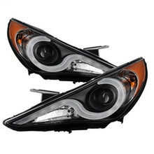Load image into Gallery viewer, Hyundai-Sonata-11-13-Verson-2-Projector---Light-Bar-Drl-Blk-Pro-Yd-Hyson11v2-Lbdrl-Bk