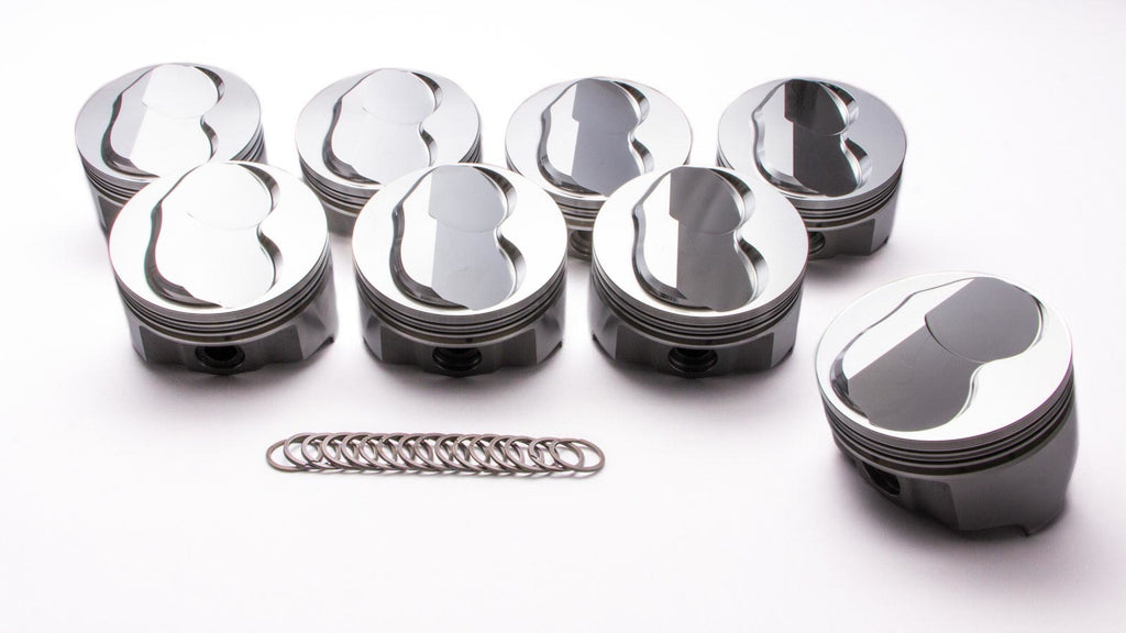 ICON PISTONS IC736.030 SBF Forged Domed Piston Set 4.030 Bore +6.8cc