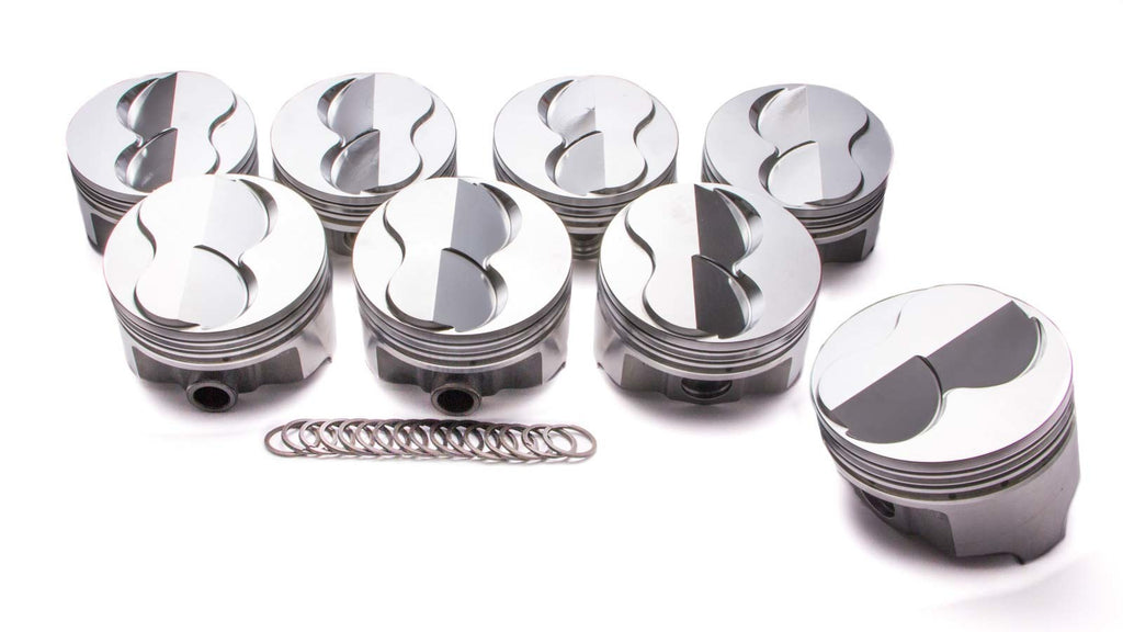 ICON PISTONS IC793.040 SBC Forged Domed Piston Set 4.040 Bore +6.26cc