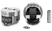 Load image into Gallery viewer, ICON PISTONS IC822.040 BBM F/T Piston Set 4.360 Bore -4.5cc