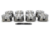 ICON PISTONS IC9926.030 SBC Dish FHR Piston Set 4.030 Bore -18cc