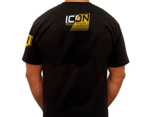 Load image into Gallery viewer, ICON Vehicle Dynamics ICON-TEE-STR-BLK-M ICON STRIKEOUT TEE BLACK - MEDIUM