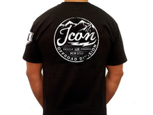 Load image into Gallery viewer, ICON Vehicle Dynamics ICON-TEE-VIN-BLK-XL ICON VINTAGE TEE BLACK - XLARGE