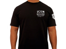 Load image into Gallery viewer, ICON Vehicle Dynamics ICON-TEE-WST-BLK-XL ICON WESTERN TEE BLACK - XLARGE