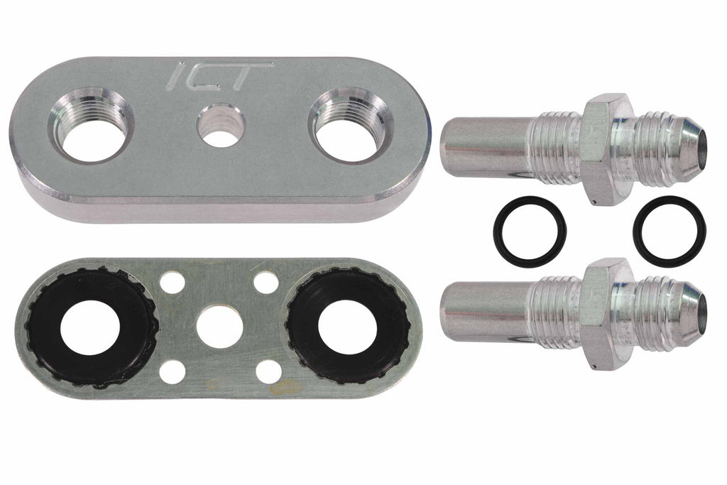 ICT BILLET 551121-6AN 6L80E 6L90E 8L90E Transm ission Cooler Line Adapt