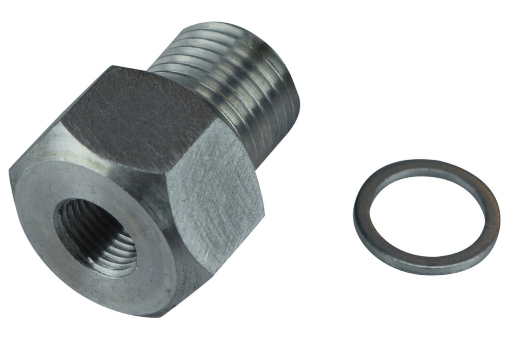 ICT BILLET 551172 LS Engine Swap M16 x 1.5 Adapter to 1/8 NPT